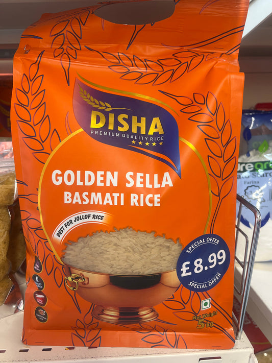 Disha basmati rice.